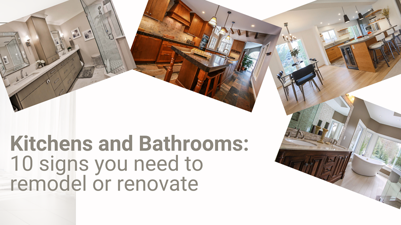 Kitchens and Bathrooms: 10 signs you need to remodel or renovate ...