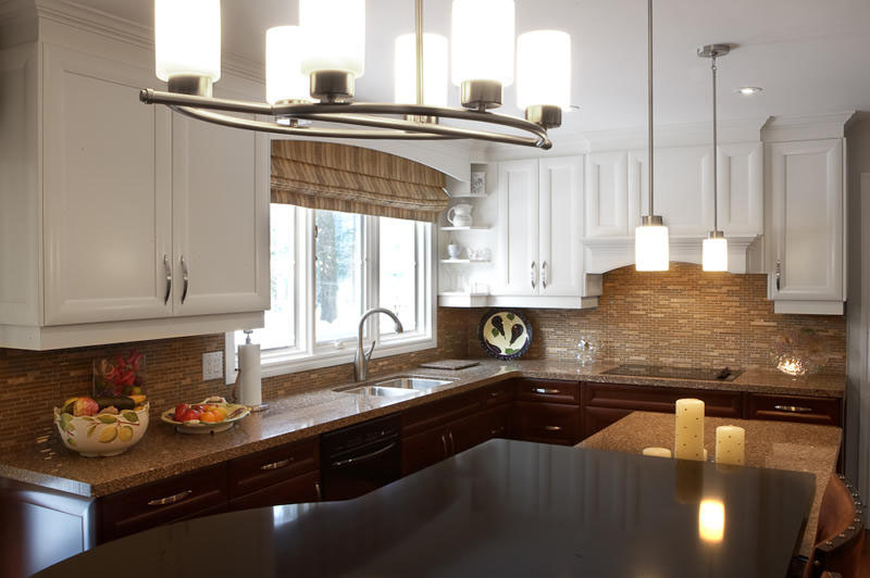 Transitional Kitchen design - total living concepts barrie ontario