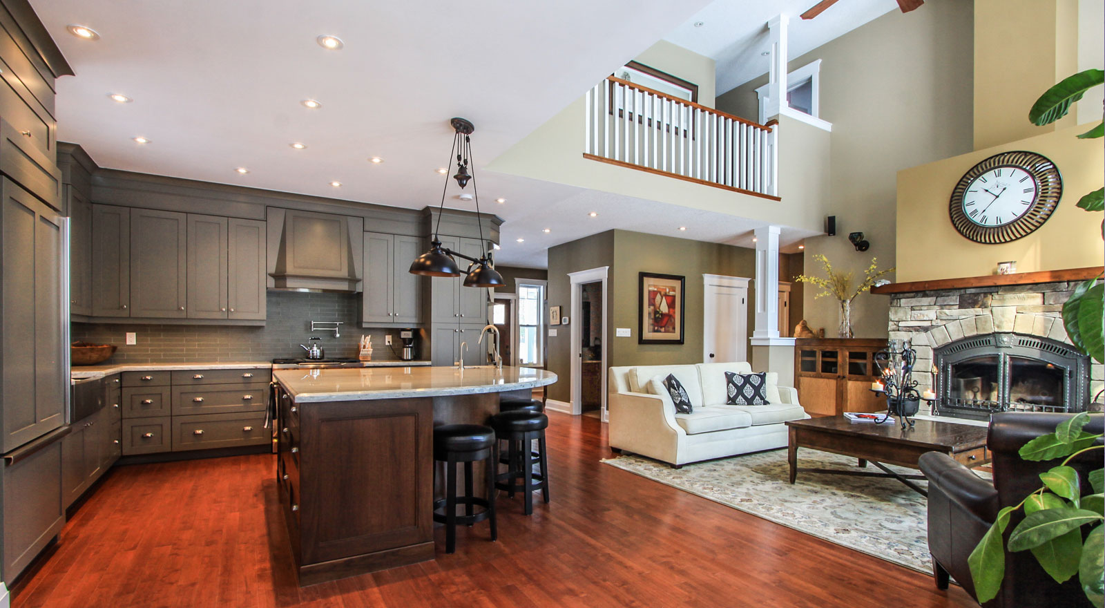 Home Renovation and Design Open Concept Kitchen Barrie Ontario